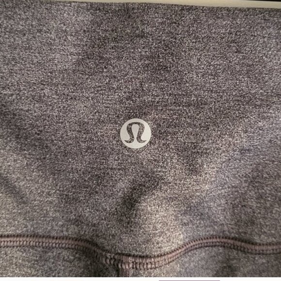 Lululemon Wunder Under Pant Special Edition Tech Mesh 28" Gray Size 4 - Picture 4 of 5